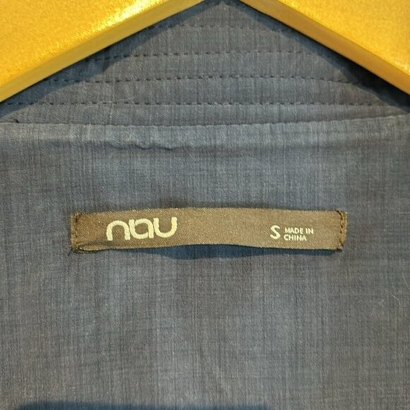 Nau Shroud of Purrin Trench coat - Women's navy blue size small - Picture 5 of 14